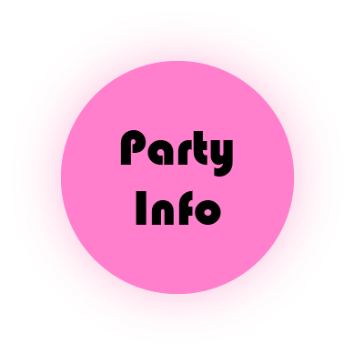 Glow Putt Party Button - Party (406x406), Png Download
