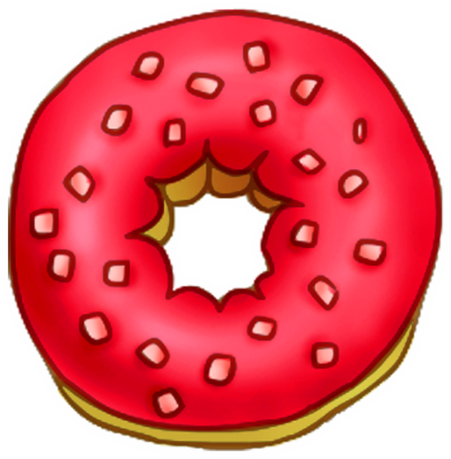 Blue/pink Donut - Circle (1024x1024), Png Download
