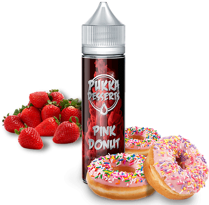 Pink Donut By Pukka Juice - Garden Plant 1000 Big Strawberry Seeds Gift Bonsai (450x450), Png Download