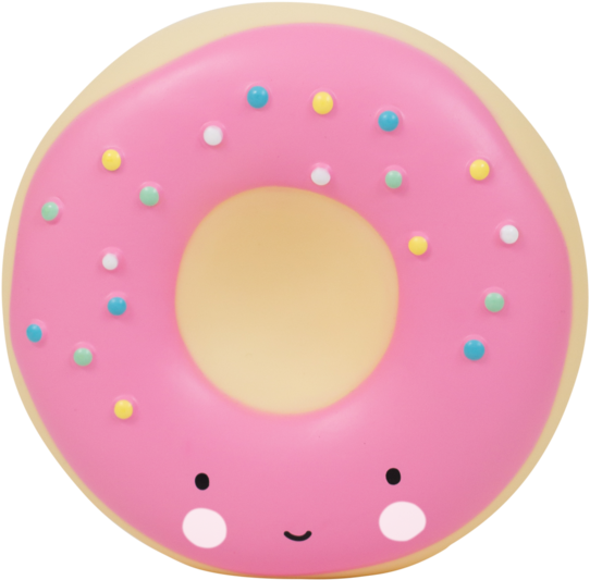 Piggy Bank - Donut - Money Box Little Lovely Donut (600x600), Png Download