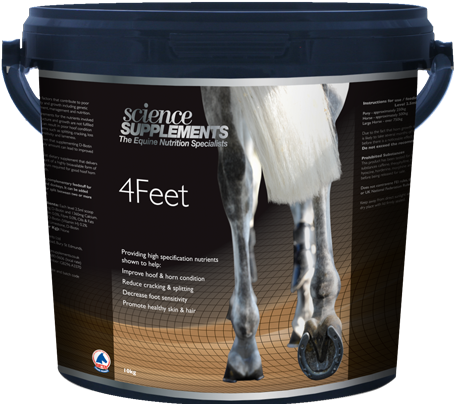 4feet For Hoof Care With Science Supplements - Science Supplements 4feet 2kg (500x426), Png Download