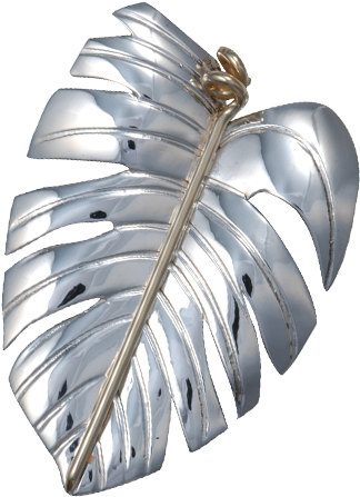 Philodendron Pin/pendant - Md (640x640), Png Download