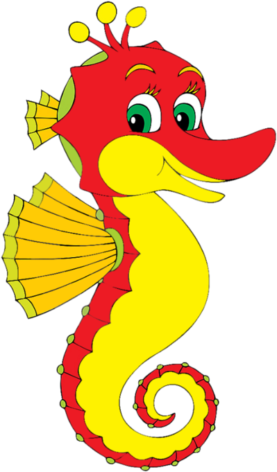 María José Argüeso - Animales Acuaticos Dibujos A Color (412x700), Png Download