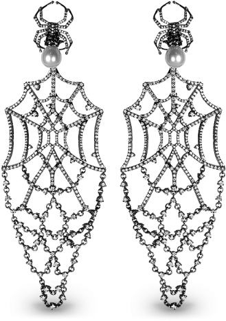 Earrings With White Pearls - Jewellery (490x490), Png Download