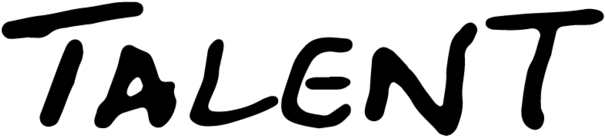 Talent - Calligraphy (1000x338), Png Download