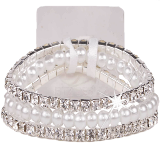 Floral Corsage Bracelet - Burton & Burton Floral Sarina Sugar Corsage (546x500), Png Download