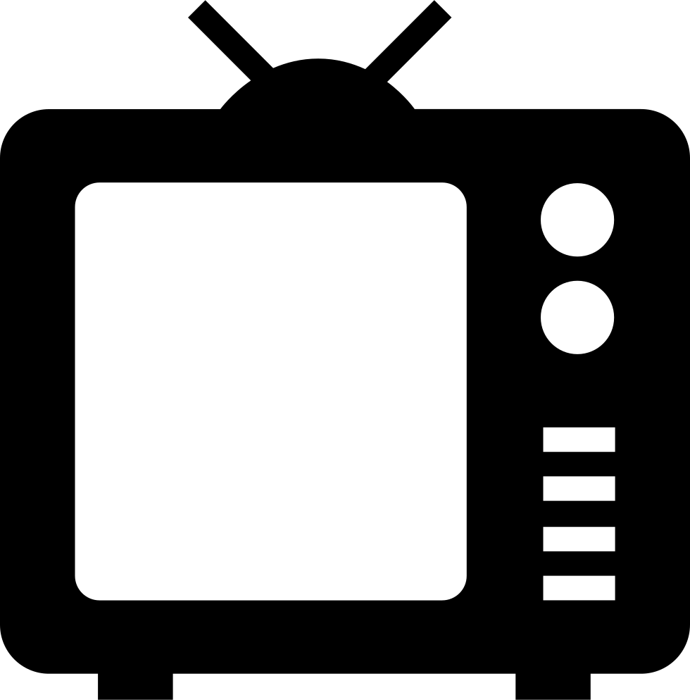 Tv Television Tube - 电视 图标 (980x994), Png Download