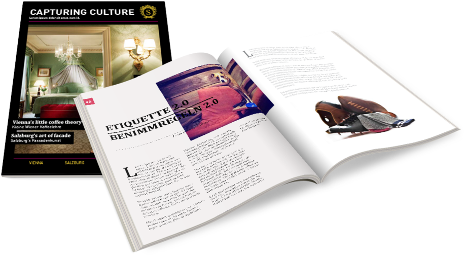 Schermagazine Mockup Web (1000x628), Png Download