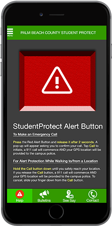 Months Prior, Another Tip Was Given About Someone With - Student Protect (255x478), Png Download
