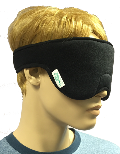 Lone Ranger Eye, Sleep & Sinus Mask - Avivopur Magnetic Eye Mask - Glaucoma Version (391x500), Png Download