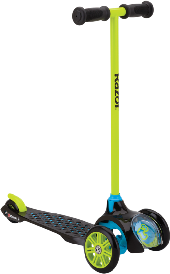 Razor T3 Scooter - Green (1000x1000), Png Download