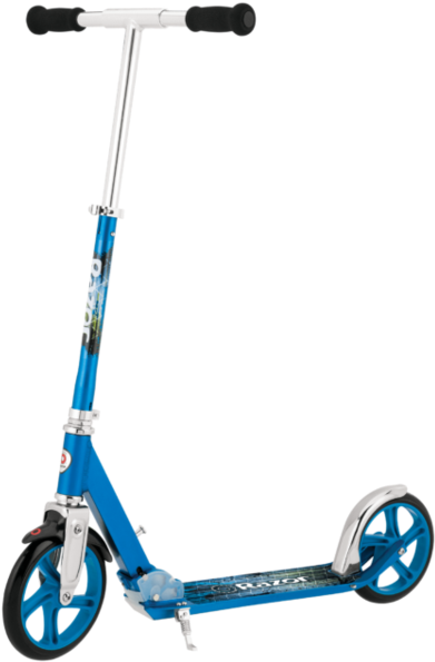 Razor A5 Lux Scooter Blue - Razor A5 Lux Scooter (495x598), Png Download