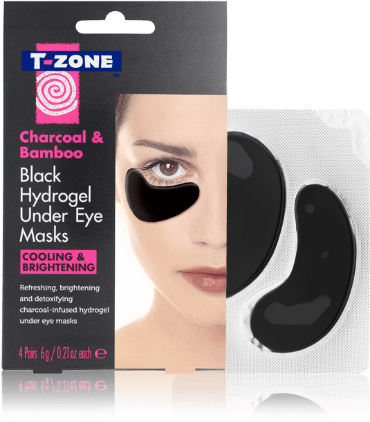 Under Eye Mask Black (558x733), Png Download