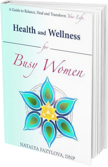 Book Mockup Fazylova - Health And Wellness For Busy Women By Natalya Fazylova (350x539), Png Download