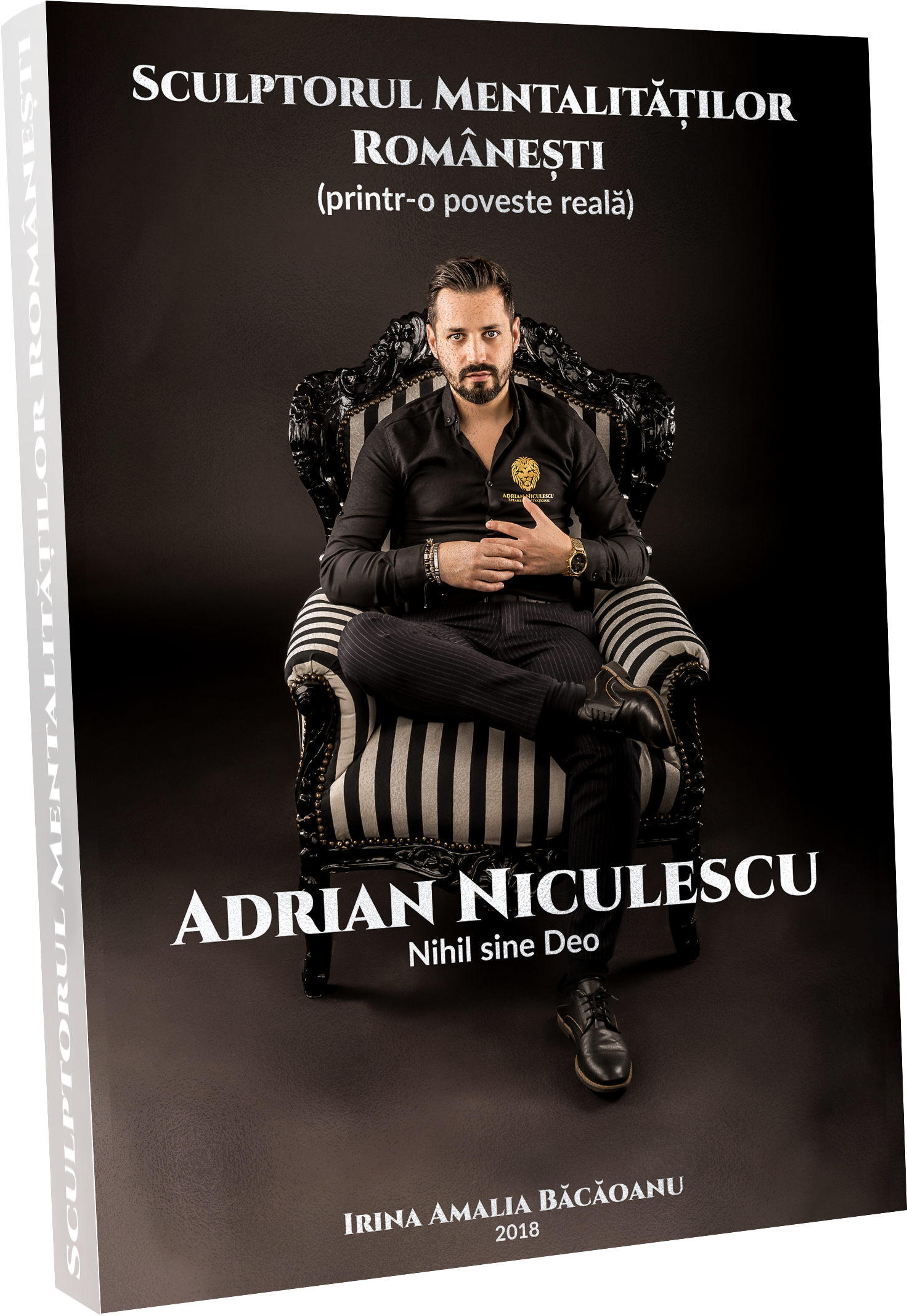 Book Mockup Transparent 01 Apr 2018 - Adrian Niculescu Carte (3647x2736), Png Download