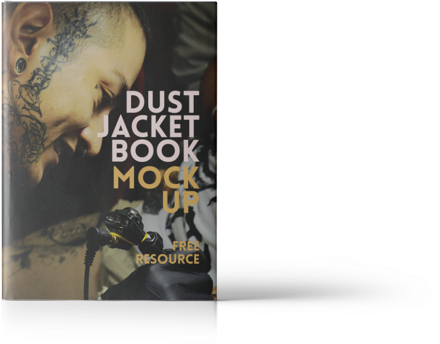 Dust Jacket Book Mockup Vol5 - Album Cover (928x730), Png Download
