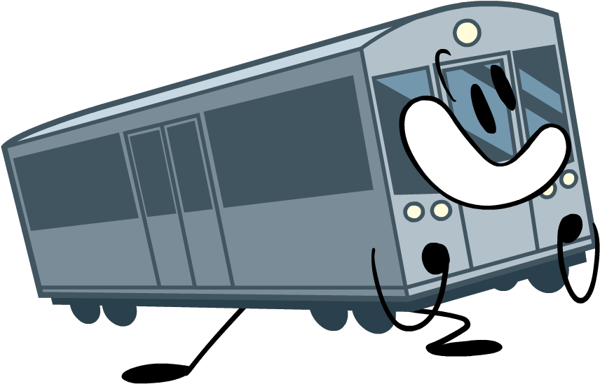 Choo Choo The Train - Bfb A Bfdi Car (873x564), Png Download