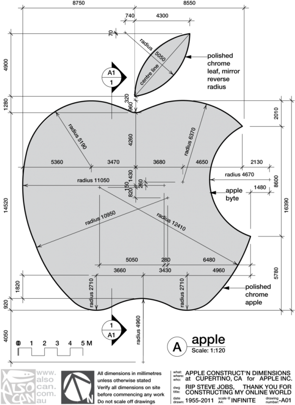 Apple Logo Design (480x640), Png Download