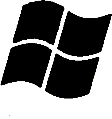 I Think This Apple Logo Stencil - Visual Basic Script Icon (600x600), Png Download