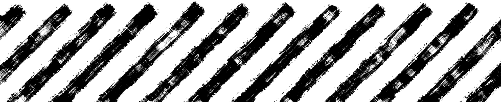 Photo Franjas - Monochrome (980x200), Png Download