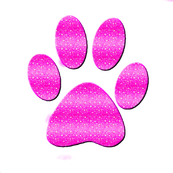Huella Rosa De Perro - Gato Icon Png (600x600), Png Download