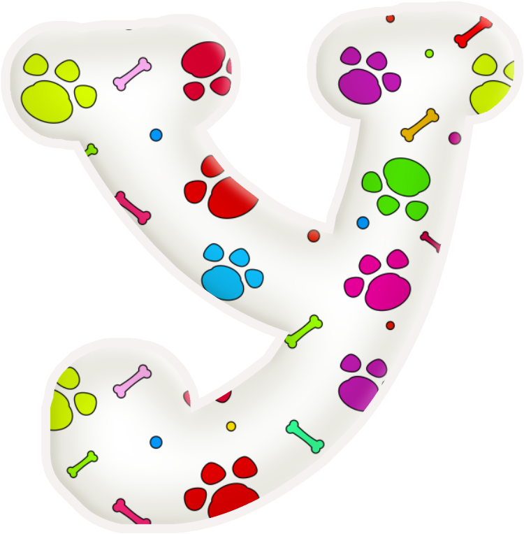 Axy 764×803 Píxeles - Abecedario Con Huellas De Perro (764x803), Png Download