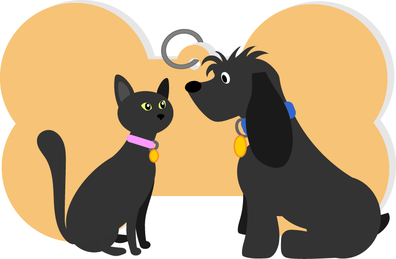 Identifica A Tu Mascota - Perritos Y Gatos Png (813x531), Png Download