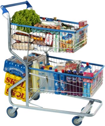 Publicat De Eu Ciresica La - Carrinho De Compra Mercado (495x500), Png Download