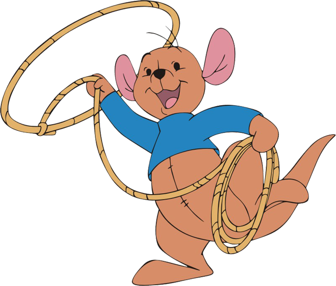 Pooh Bear And Friends - Roo Winnie The Pooh Clipart (672x573), Png Download