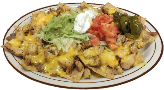 Appetizers - Nachos - Potato Salad (700x415), Png Download