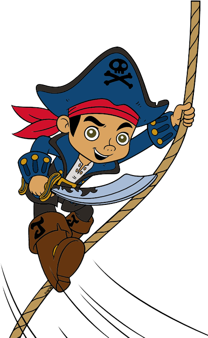 Pirates Clipart Rope - Roommates Captain Jake And The Never Land Pirates Treasure (425x667), Png Download