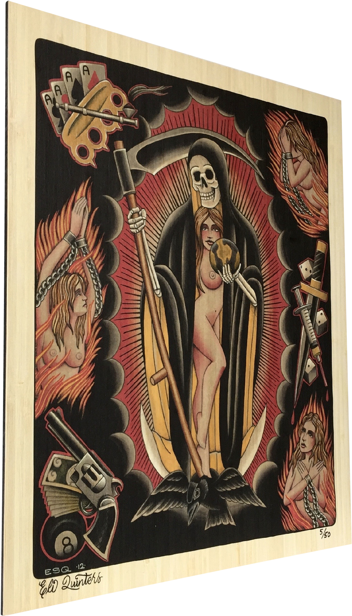 Santa Muerte (2038x2038), Png Download
