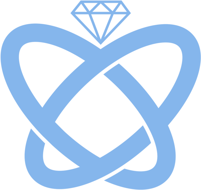 Diamond Ring Logo Bblue (1000x1000), Png Download