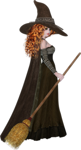 Witch-109 - .net (270x500), Png Download
