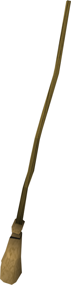 The Runescape Wiki - Broomstick Png (236x945), Png Download