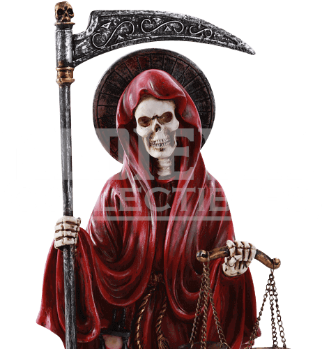 Item - Santa Muerte Statue (500x500), Png Download