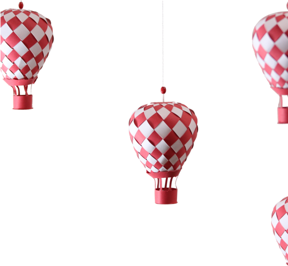 45 - Hot Air Balloon (570x600), Png Download