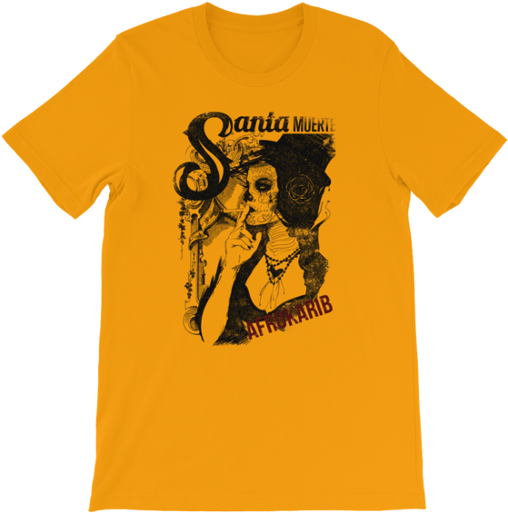 Santa Muerte - Santa Muerte Vintage (600x600), Png Download