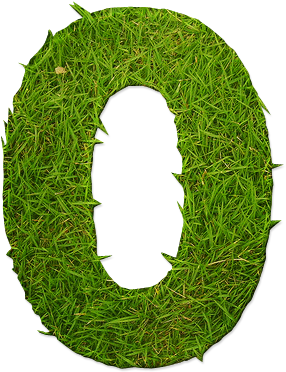 Alfabeto Hecho Con Césped - Alphabet (329x393), Png Download