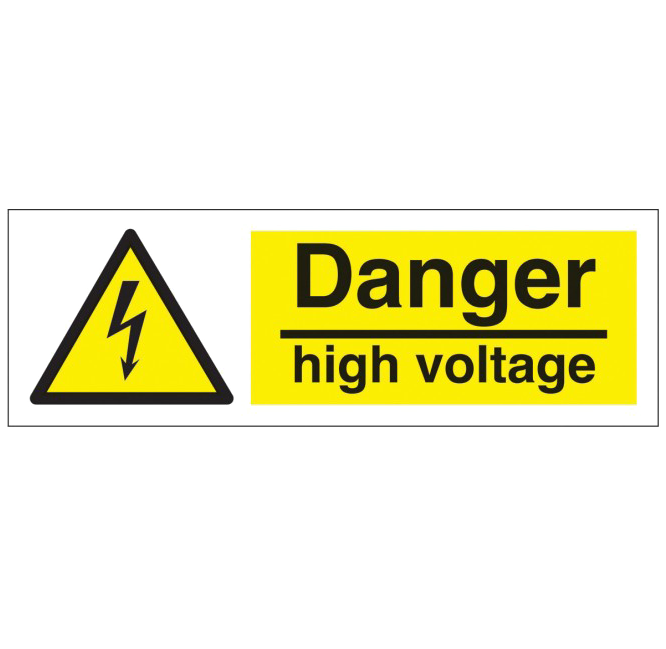 High Voltage Sign Png File - Danger Electric Shock Risk Sign (665x665), Png Download