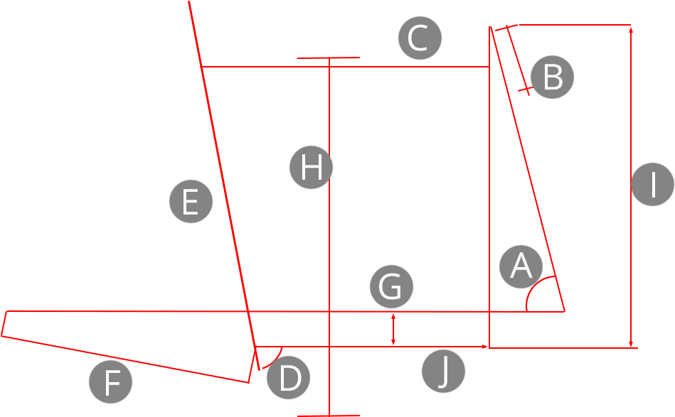 Fancy Frames Png Bike Frame Geometry - Bicycle (996x747), Png Download
