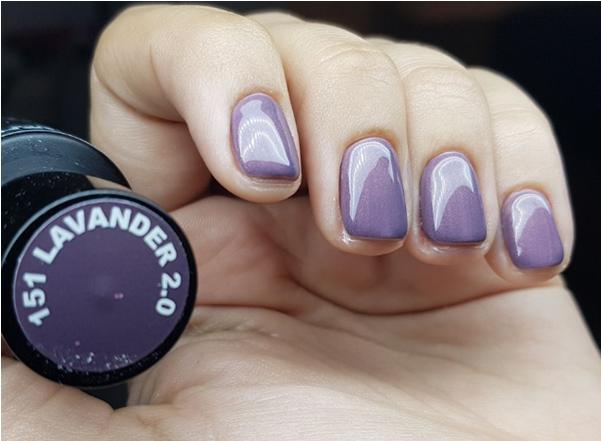 151 Lavander - Nail Polish (600x600), Png Download