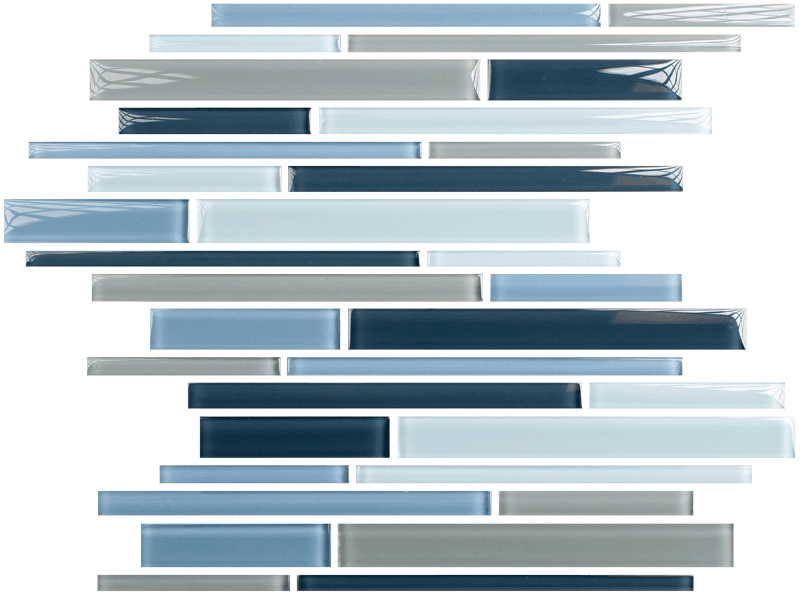 Crystal Random Linear Stormy Skies - Mosaic (800x595), Png Download