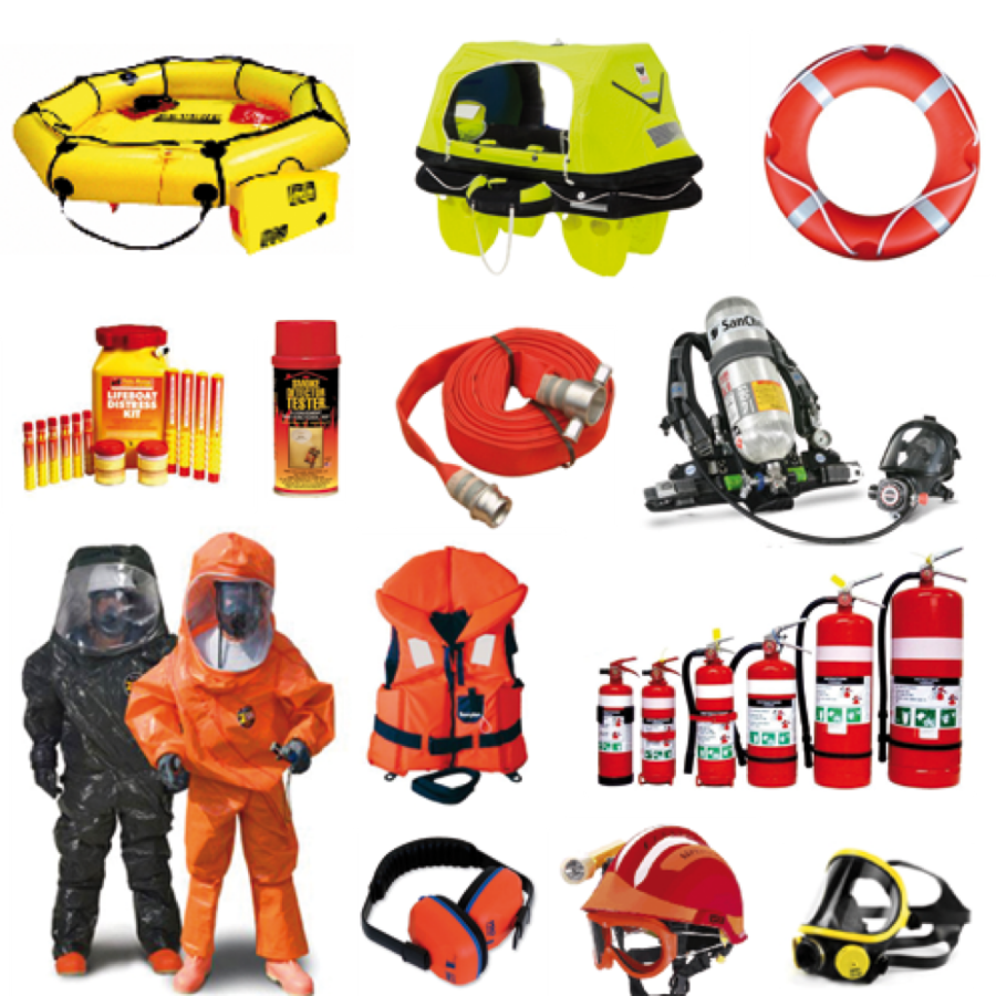Download Fire And Safety Equipments Clipart Safety (900x900), Png Download