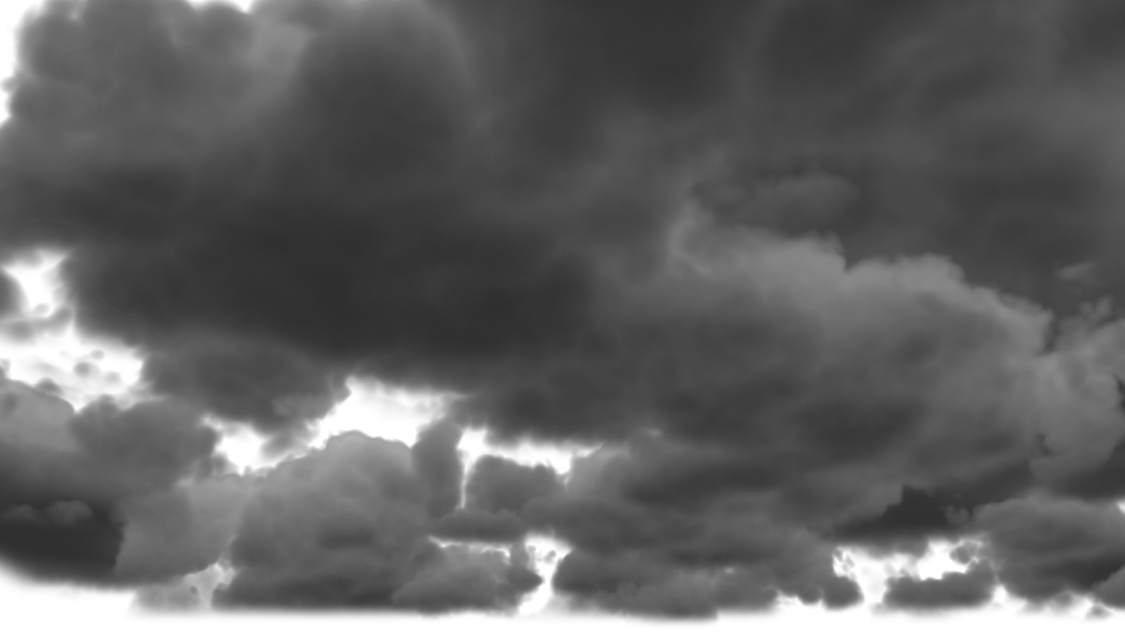 To Get The Right Tempestuous Look, It Altered The Colour - Cumulus (1600x900), Png Download