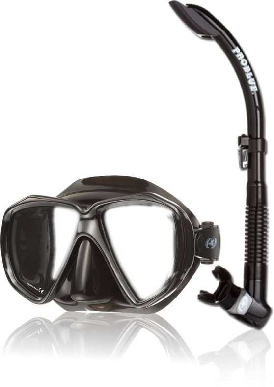 Hero-2 - Diving Mask (558x787), Png Download