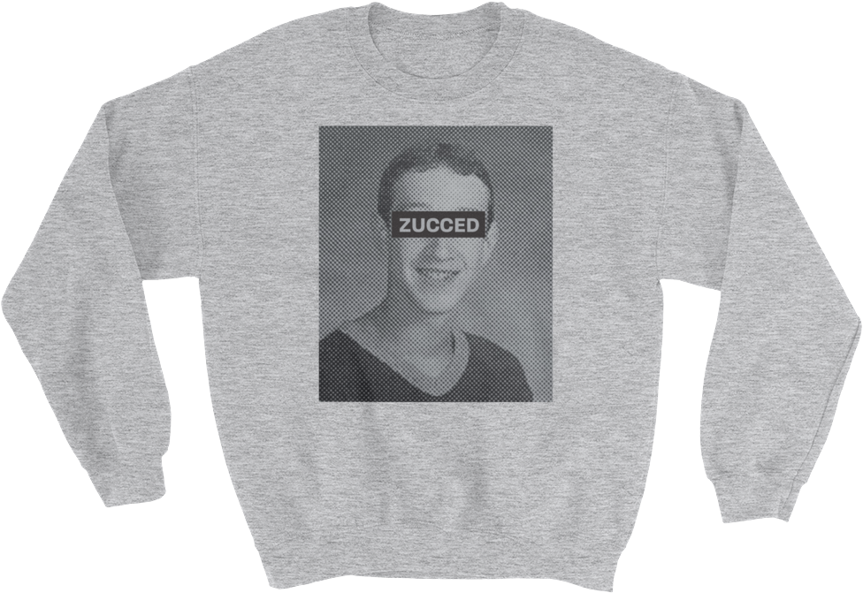 Zucced Sweatshirt - Merry Meowy Christmas Tree Funny Holiday Cat Lover (1000x1000), Png Download