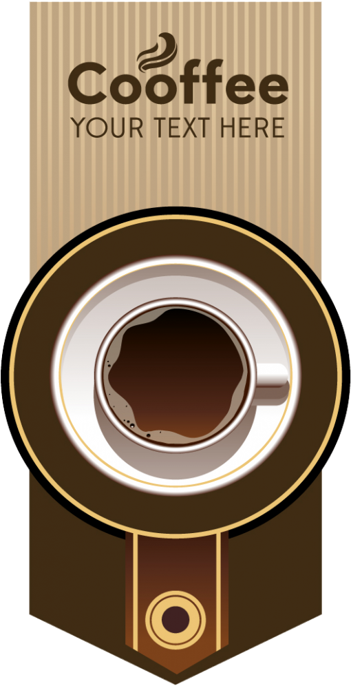 Coffee Banners Png Image Free Vector - Cà Phê Miễn Phí (535x1024), Png Download