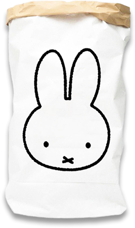 Paper Bag Outline - Nijntje Paperbag Mt. M (800x600), Png Download