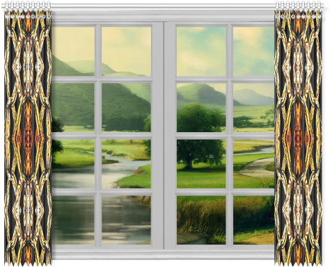 barbie window curtains